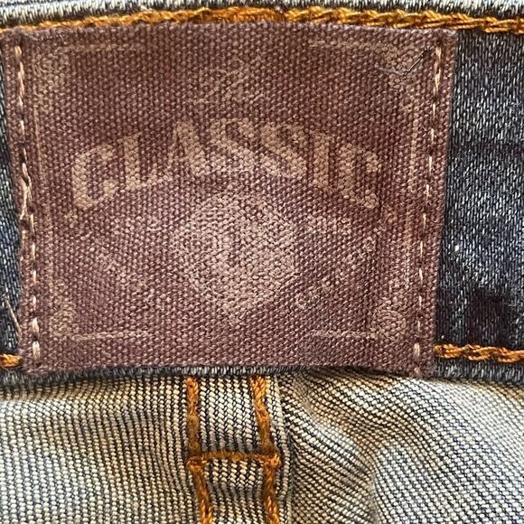 CLASSIC Cotton Denim Distressed Jean NWOT SIZE 7 - Picture 10 of 10